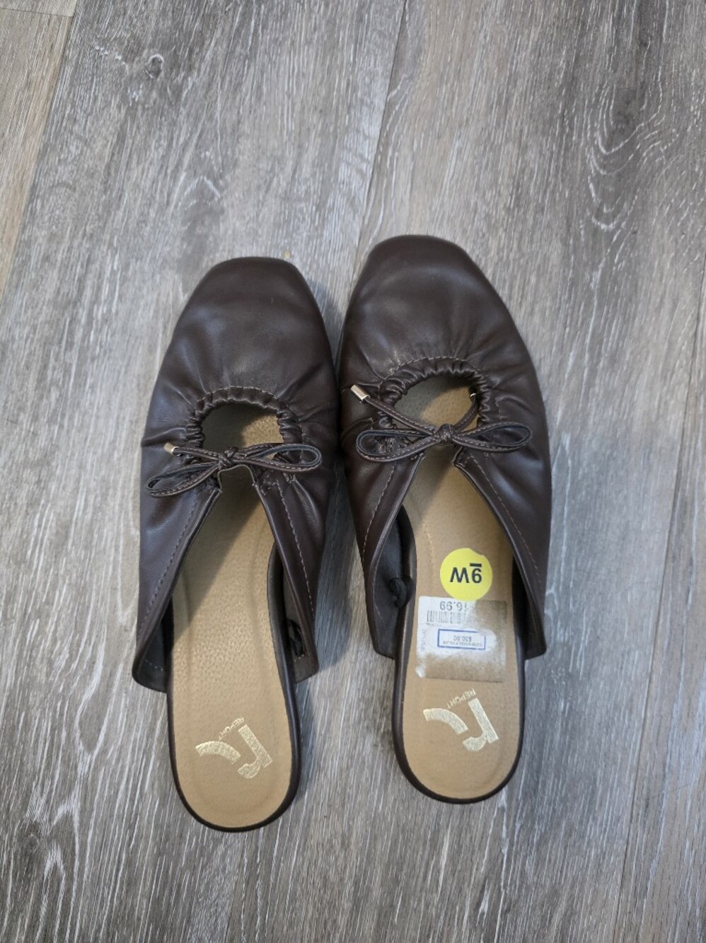 Women’s Brown Slip-On Ballet Flats